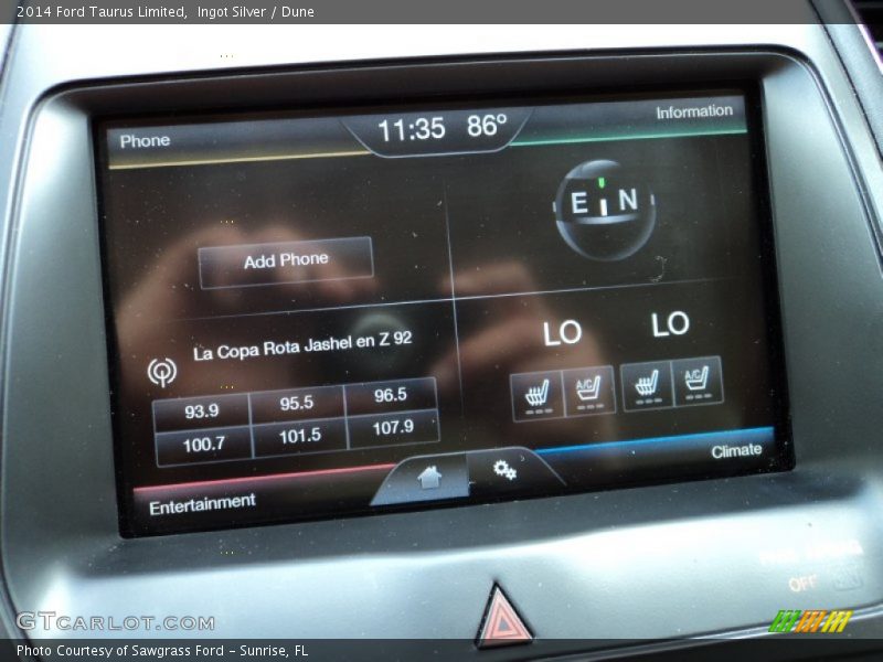 Ingot Silver / Dune 2014 Ford Taurus Limited