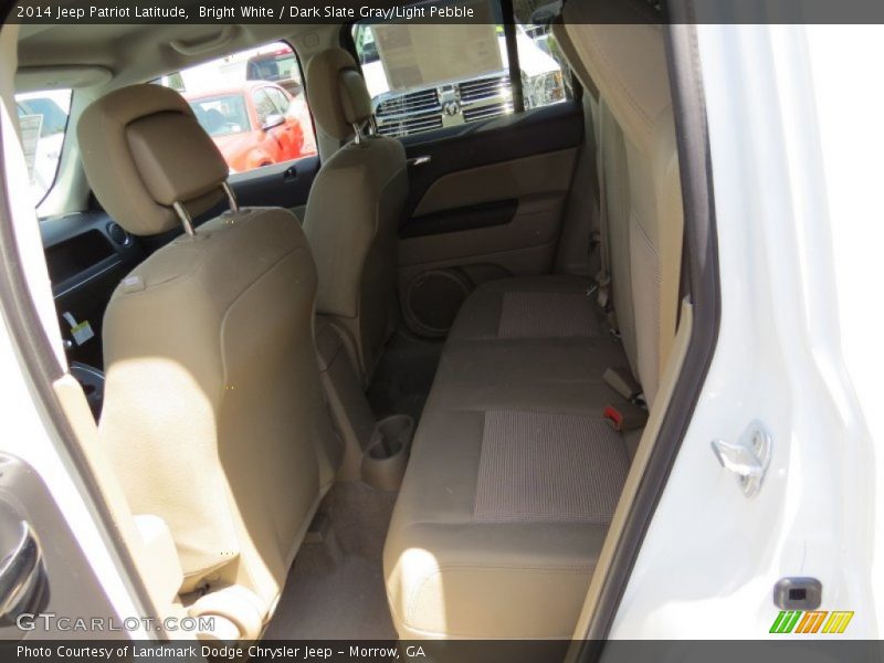 Bright White / Dark Slate Gray/Light Pebble 2014 Jeep Patriot Latitude
