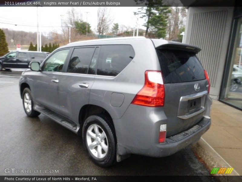 Knights Armor Pearl / Ecru/Auburn Bubinga 2011 Lexus GX 460