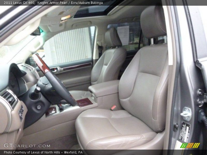 Knights Armor Pearl / Ecru/Auburn Bubinga 2011 Lexus GX 460