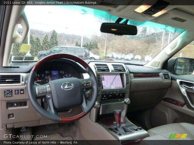 Knights Armor Pearl / Ecru/Auburn Bubinga 2011 Lexus GX 460