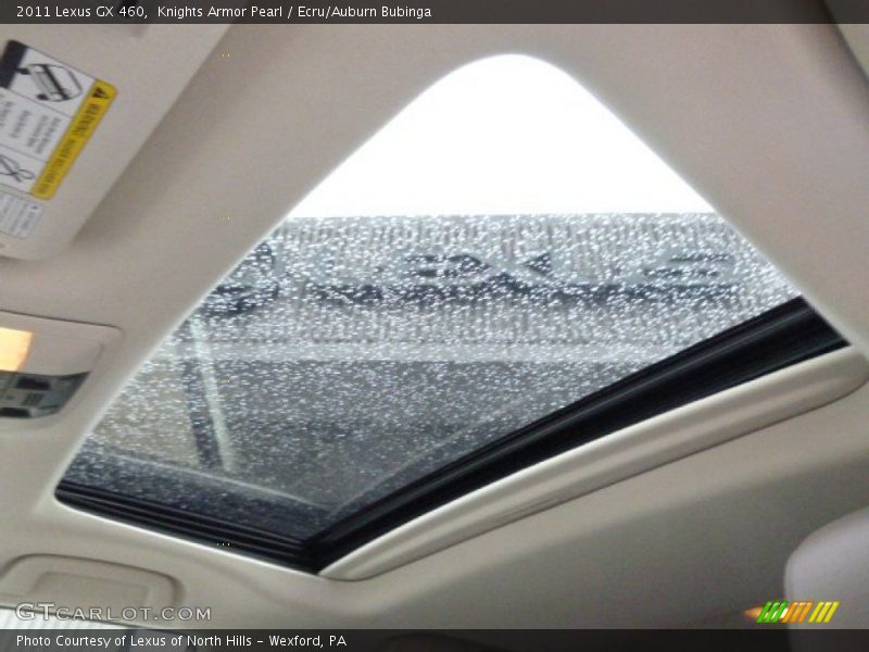 Knights Armor Pearl / Ecru/Auburn Bubinga 2011 Lexus GX 460