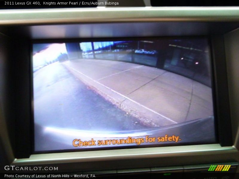 Knights Armor Pearl / Ecru/Auburn Bubinga 2011 Lexus GX 460