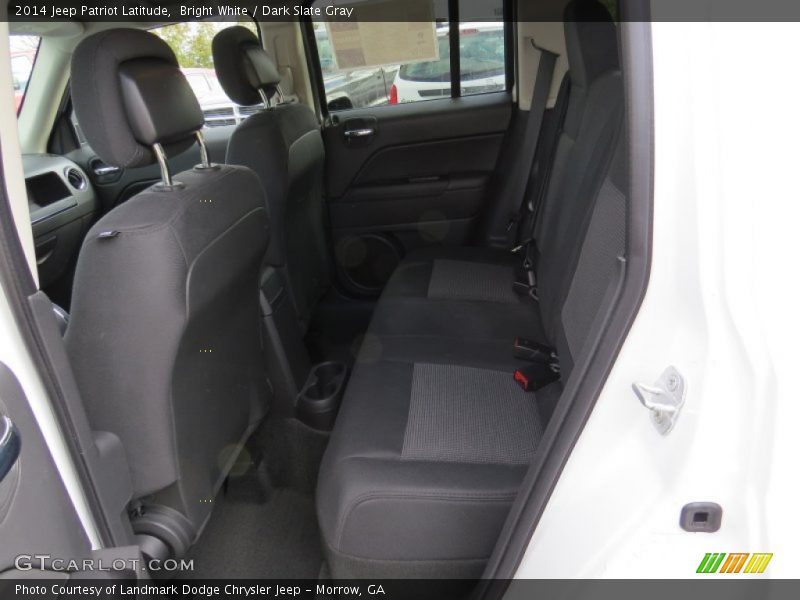 Bright White / Dark Slate Gray 2014 Jeep Patriot Latitude