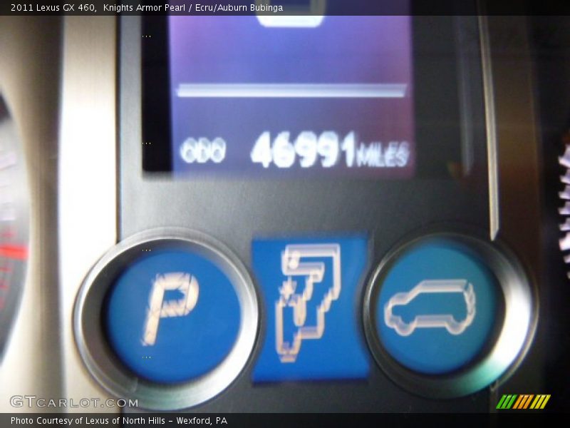 Knights Armor Pearl / Ecru/Auburn Bubinga 2011 Lexus GX 460