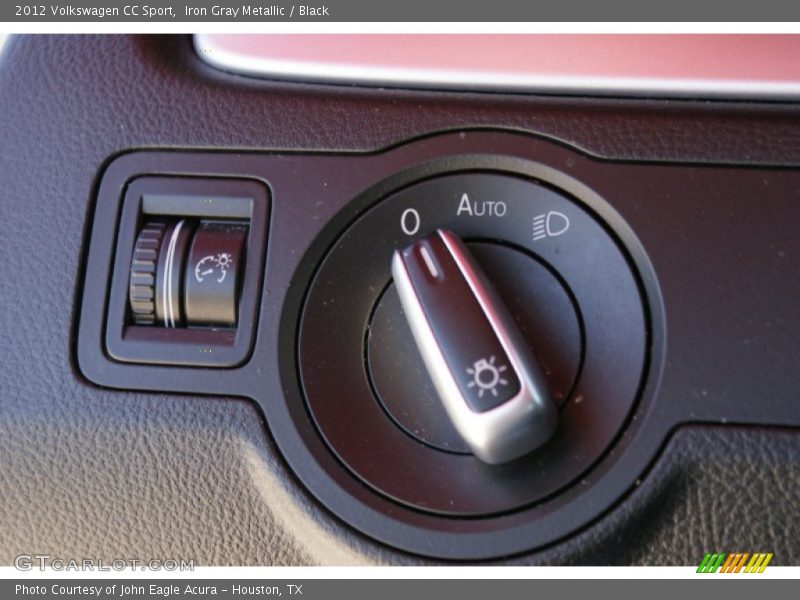 Iron Gray Metallic / Black 2012 Volkswagen CC Sport