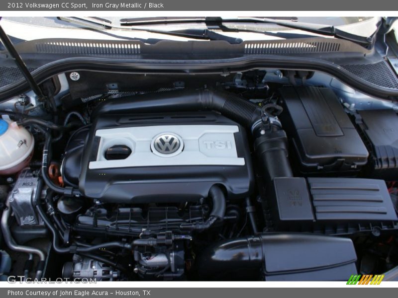 Iron Gray Metallic / Black 2012 Volkswagen CC Sport