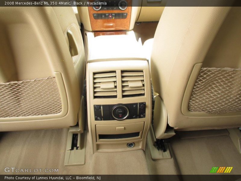 Black / Macadamia 2008 Mercedes-Benz ML 350 4Matic