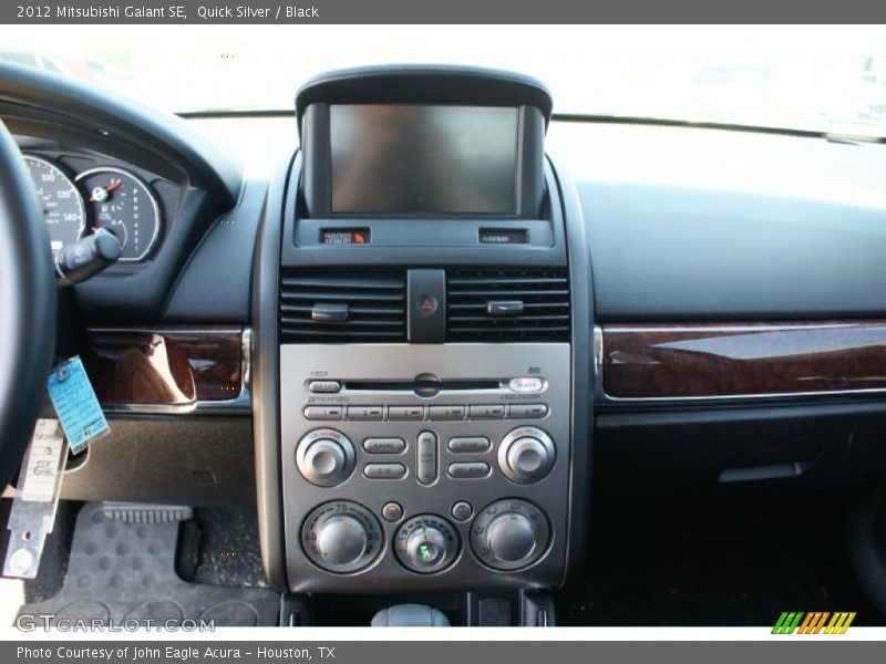 Quick Silver / Black 2012 Mitsubishi Galant SE