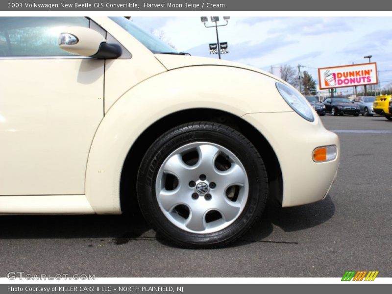Harvest Moon Beige / Cream 2003 Volkswagen New Beetle GLS Convertible