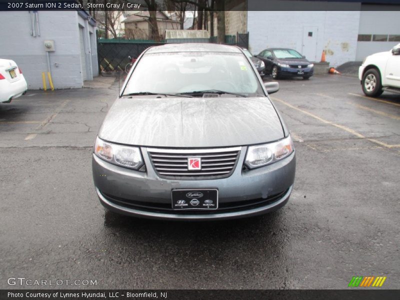 Storm Gray / Gray 2007 Saturn ION 2 Sedan