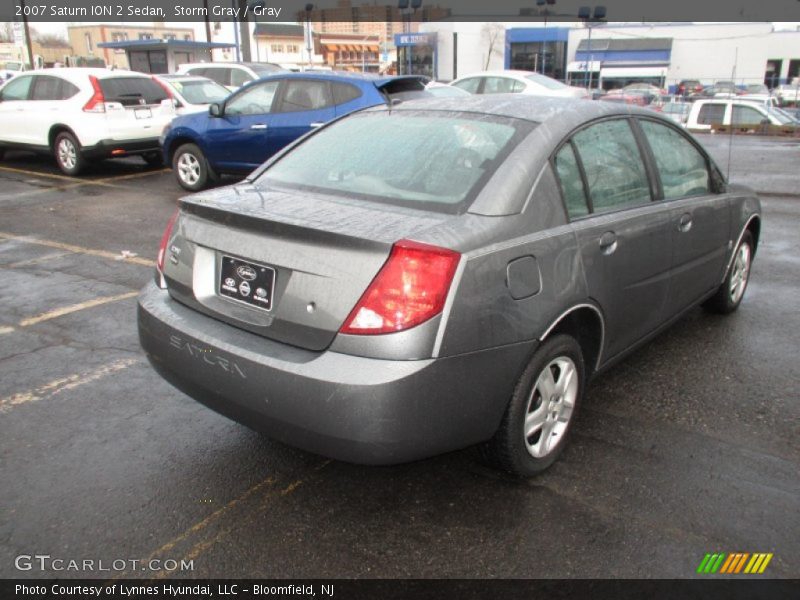 Storm Gray / Gray 2007 Saturn ION 2 Sedan