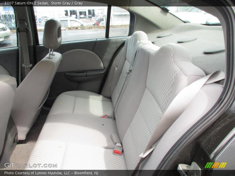 Storm Gray / Gray 2007 Saturn ION 2 Sedan