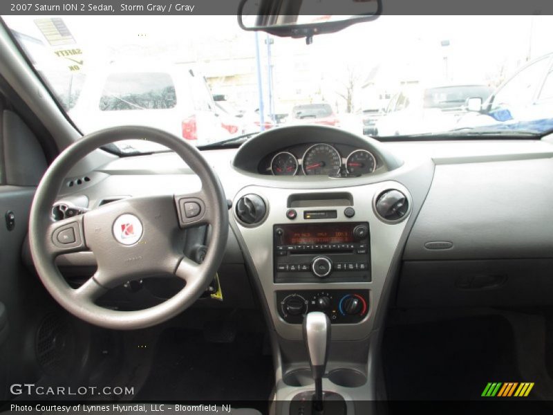 Storm Gray / Gray 2007 Saturn ION 2 Sedan