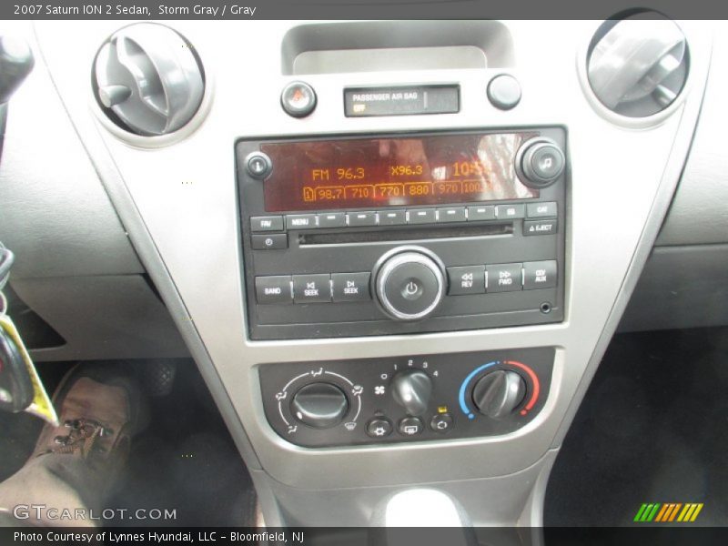Storm Gray / Gray 2007 Saturn ION 2 Sedan