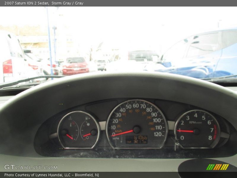 Storm Gray / Gray 2007 Saturn ION 2 Sedan