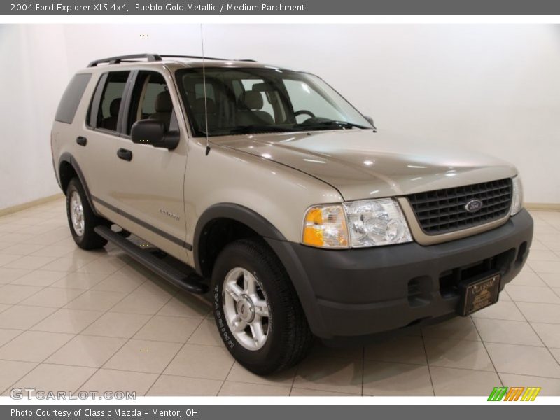 Pueblo Gold Metallic / Medium Parchment 2004 Ford Explorer XLS 4x4
