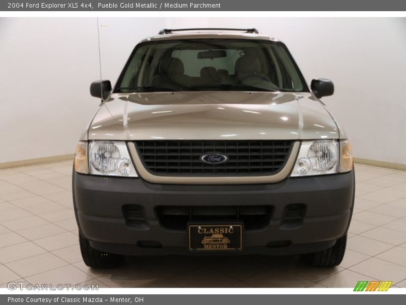 Pueblo Gold Metallic / Medium Parchment 2004 Ford Explorer XLS 4x4