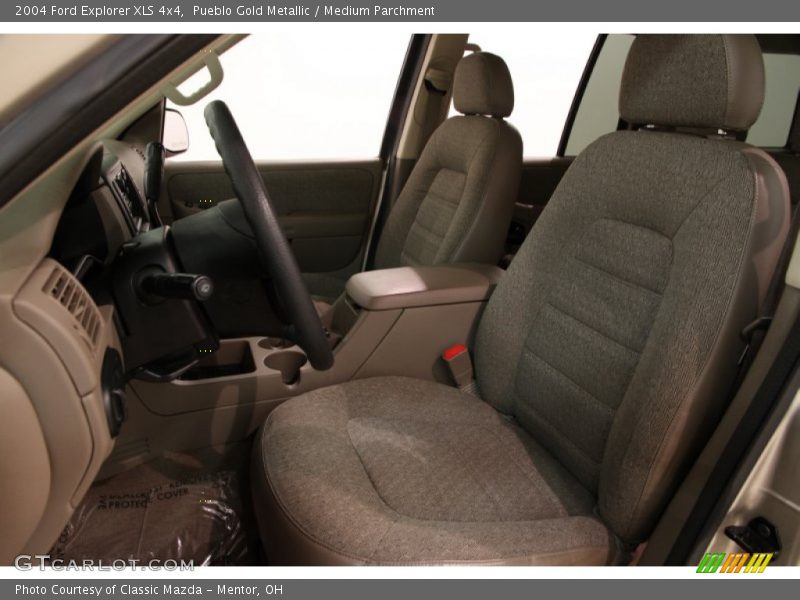 Pueblo Gold Metallic / Medium Parchment 2004 Ford Explorer XLS 4x4