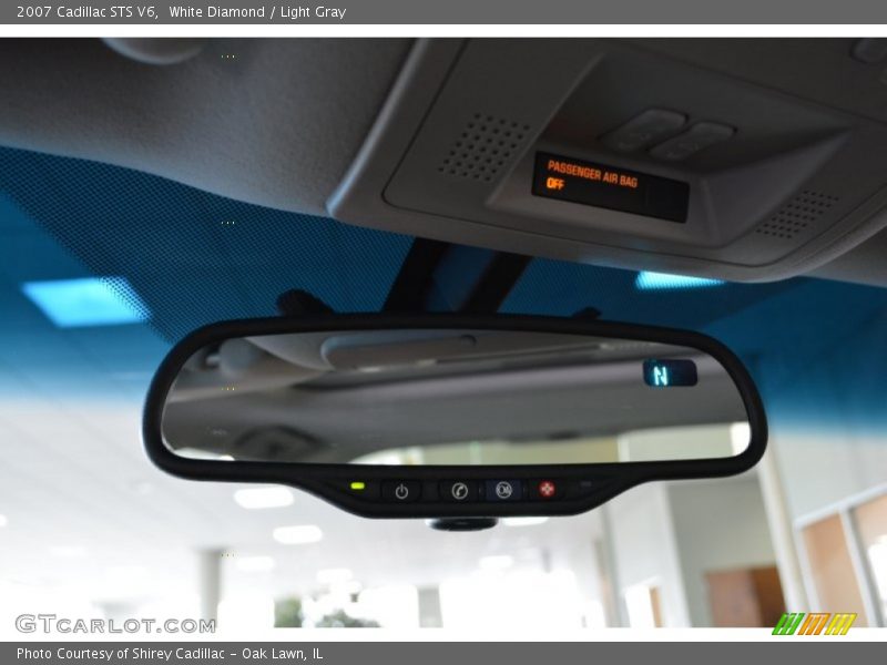 White Diamond / Light Gray 2007 Cadillac STS V6