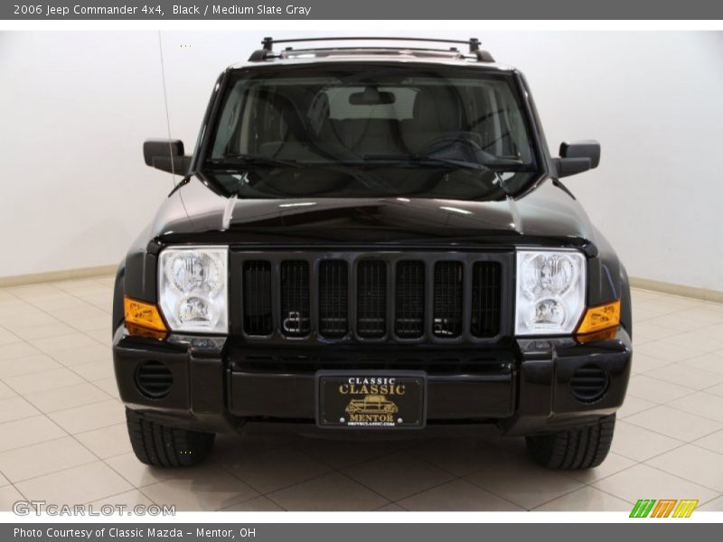 Black / Medium Slate Gray 2006 Jeep Commander 4x4
