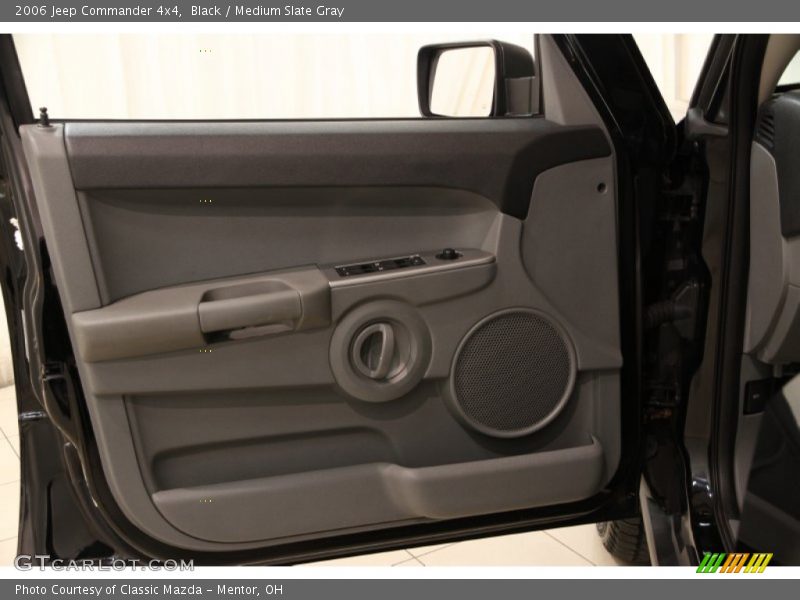 Black / Medium Slate Gray 2006 Jeep Commander 4x4