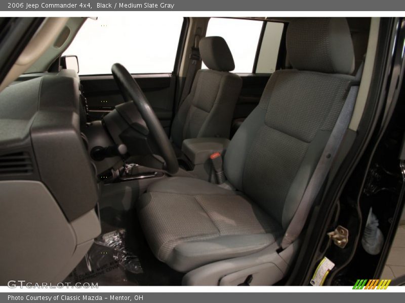 Black / Medium Slate Gray 2006 Jeep Commander 4x4