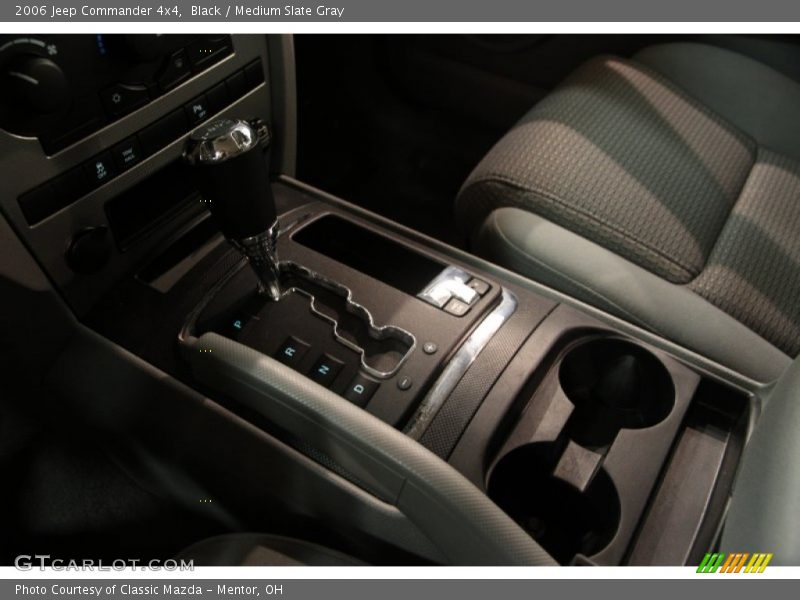 Black / Medium Slate Gray 2006 Jeep Commander 4x4