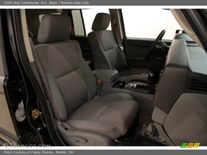 Black / Medium Slate Gray 2006 Jeep Commander 4x4
