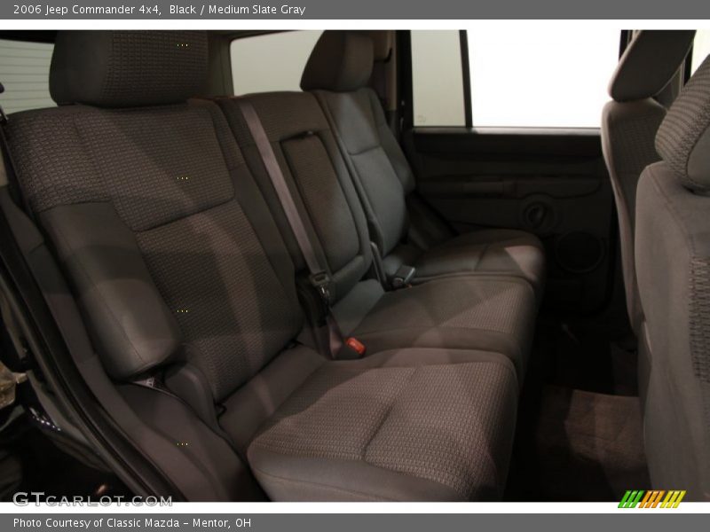 Black / Medium Slate Gray 2006 Jeep Commander 4x4