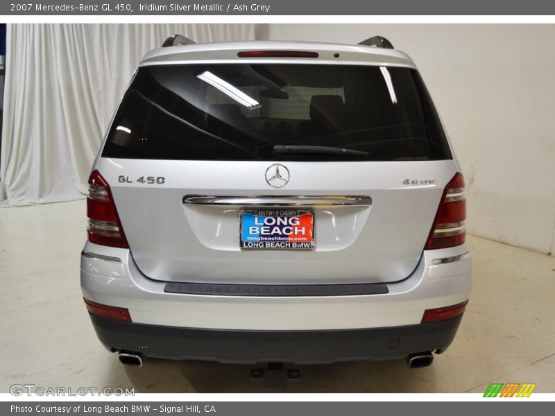 Iridium Silver Metallic / Ash Grey 2007 Mercedes-Benz GL 450