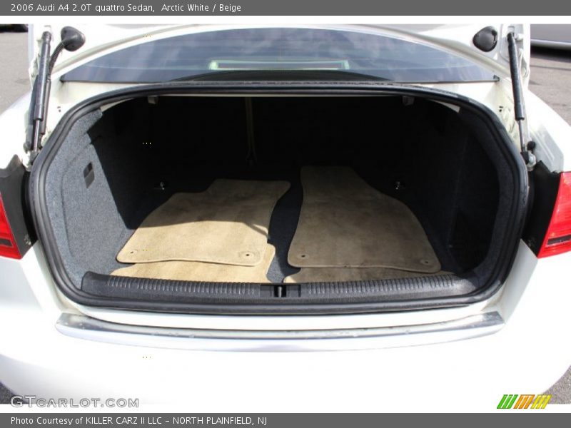 Arctic White / Beige 2006 Audi A4 2.0T quattro Sedan