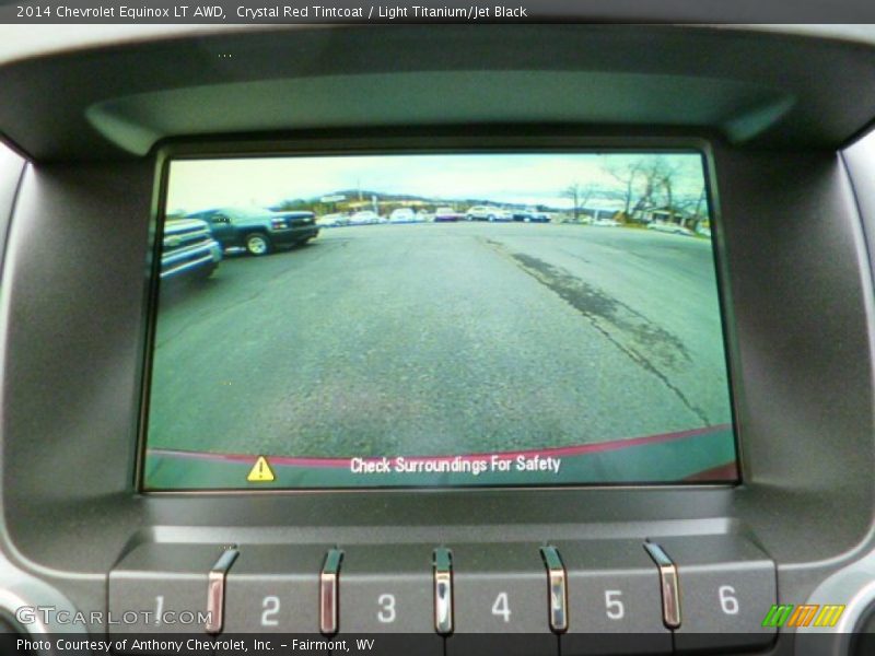 Crystal Red Tintcoat / Light Titanium/Jet Black 2014 Chevrolet Equinox LT AWD