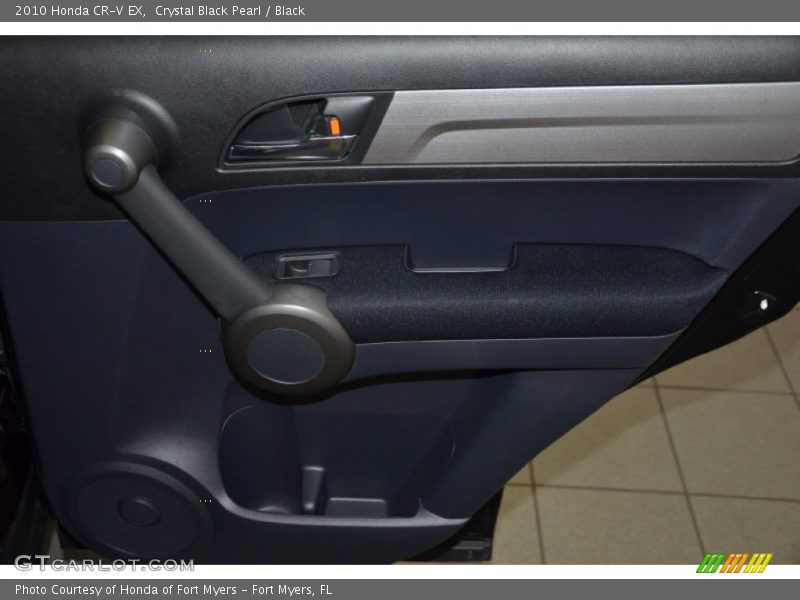Crystal Black Pearl / Black 2010 Honda CR-V EX