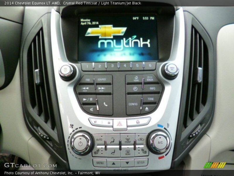 Crystal Red Tintcoat / Light Titanium/Jet Black 2014 Chevrolet Equinox LT AWD