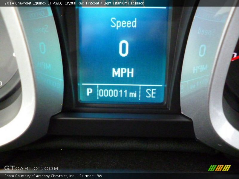 Crystal Red Tintcoat / Light Titanium/Jet Black 2014 Chevrolet Equinox LT AWD
