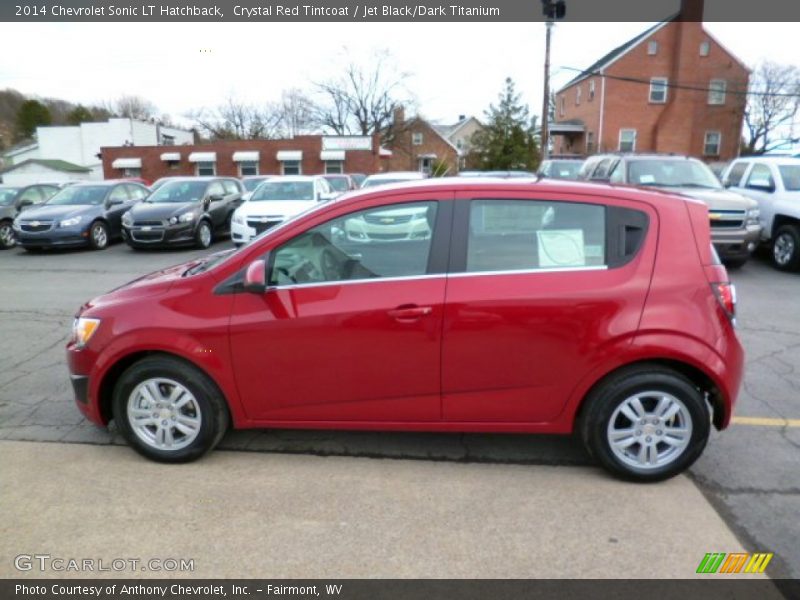  2014 Sonic LT Hatchback Crystal Red Tintcoat