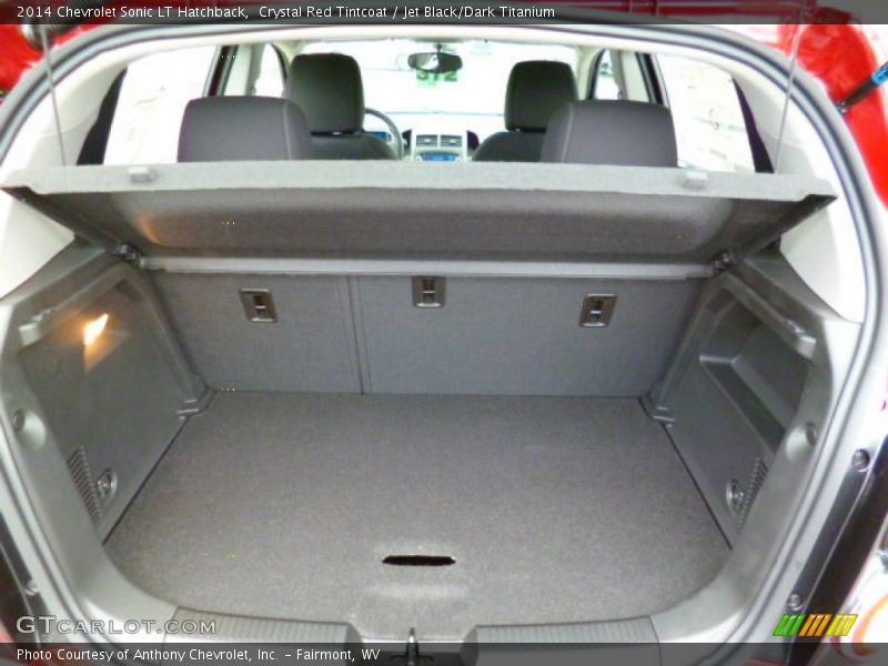  2014 Sonic LT Hatchback Trunk
