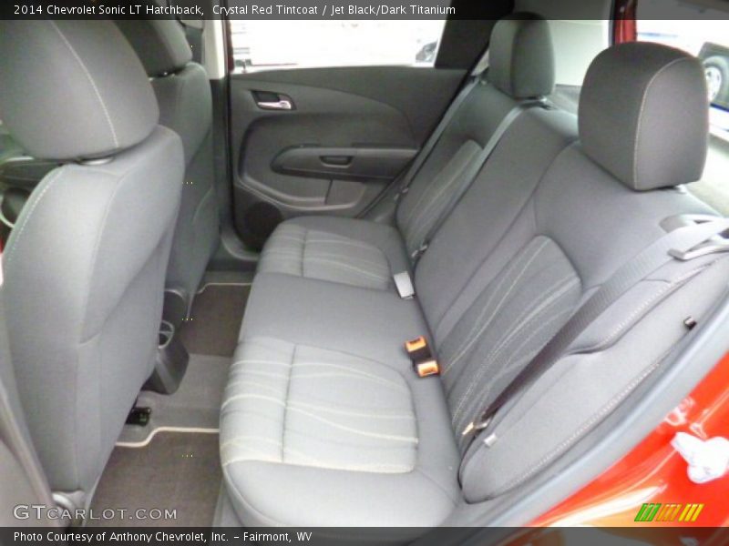 Rear Seat of 2014 Sonic LT Hatchback