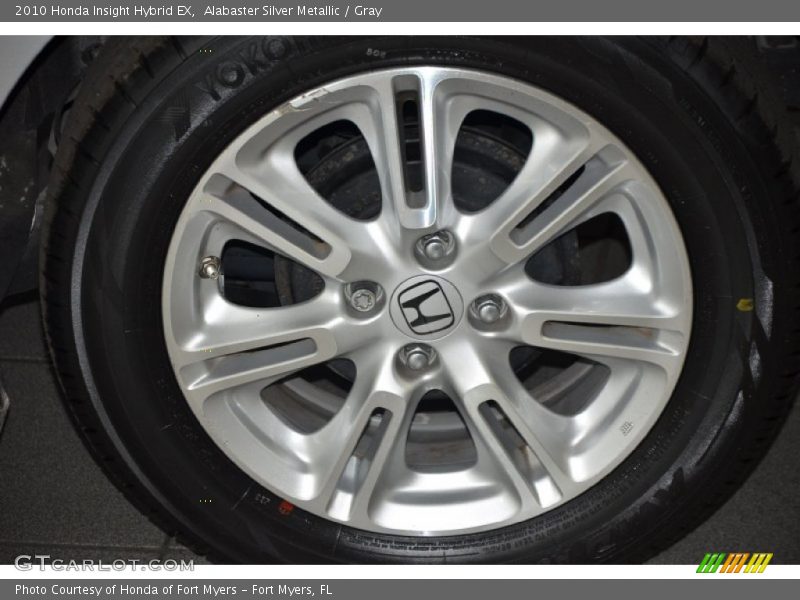 Alabaster Silver Metallic / Gray 2010 Honda Insight Hybrid EX