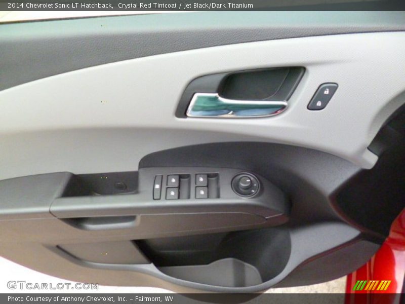 Crystal Red Tintcoat / Jet Black/Dark Titanium 2014 Chevrolet Sonic LT Hatchback