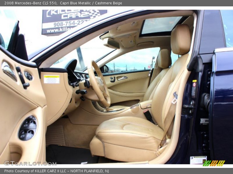 Front Seat of 2008 CLS 550