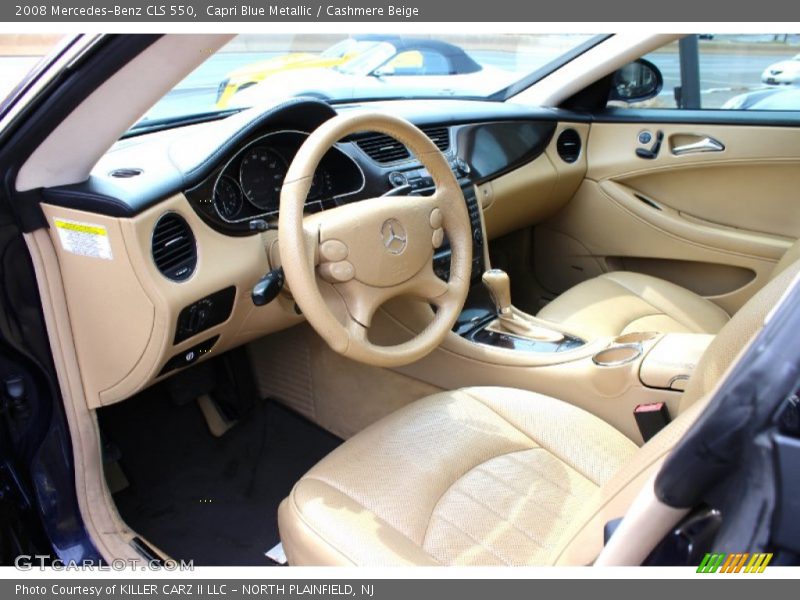  2008 CLS 550 Cashmere Beige Interior