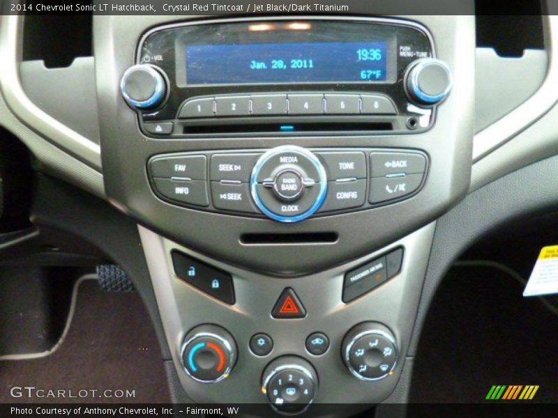 Controls of 2014 Sonic LT Hatchback