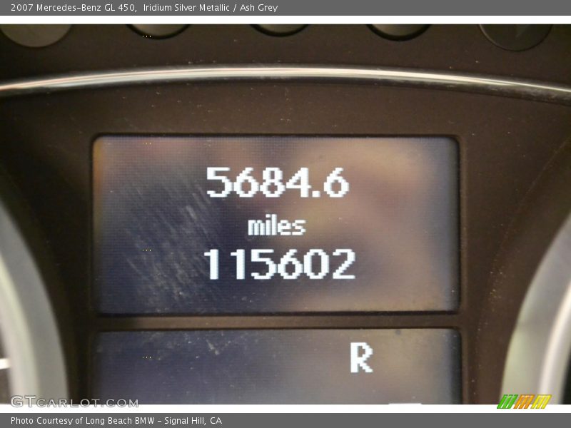 Iridium Silver Metallic / Ash Grey 2007 Mercedes-Benz GL 450
