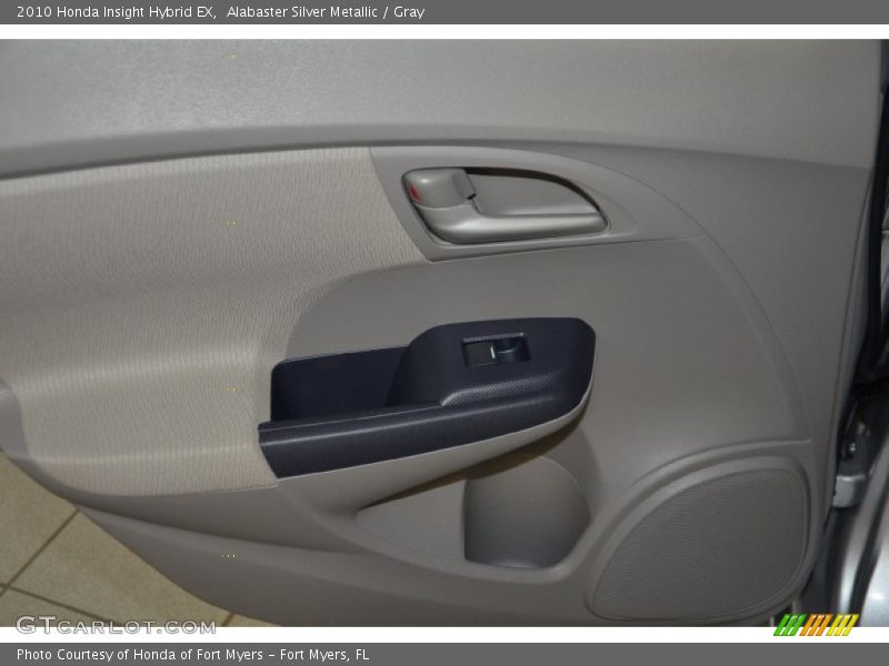 Alabaster Silver Metallic / Gray 2010 Honda Insight Hybrid EX