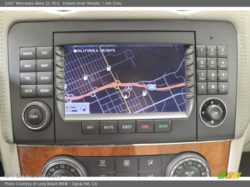 Navigation of 2007 GL 450