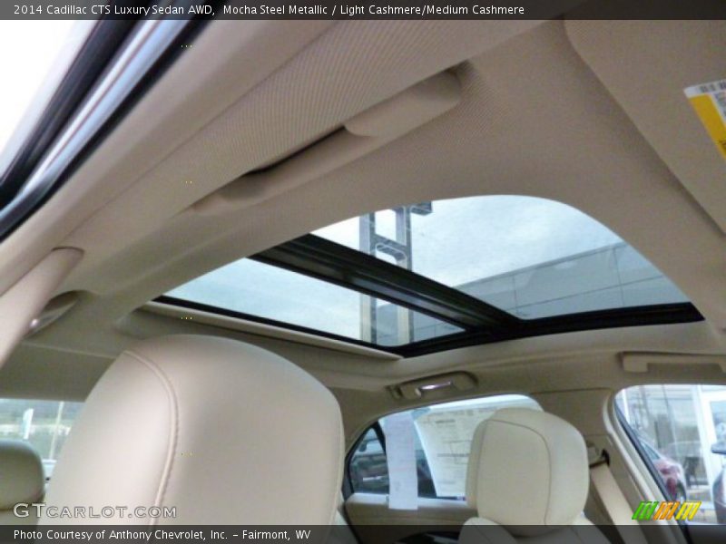 Mocha Steel Metallic / Light Cashmere/Medium Cashmere 2014 Cadillac CTS Luxury Sedan AWD