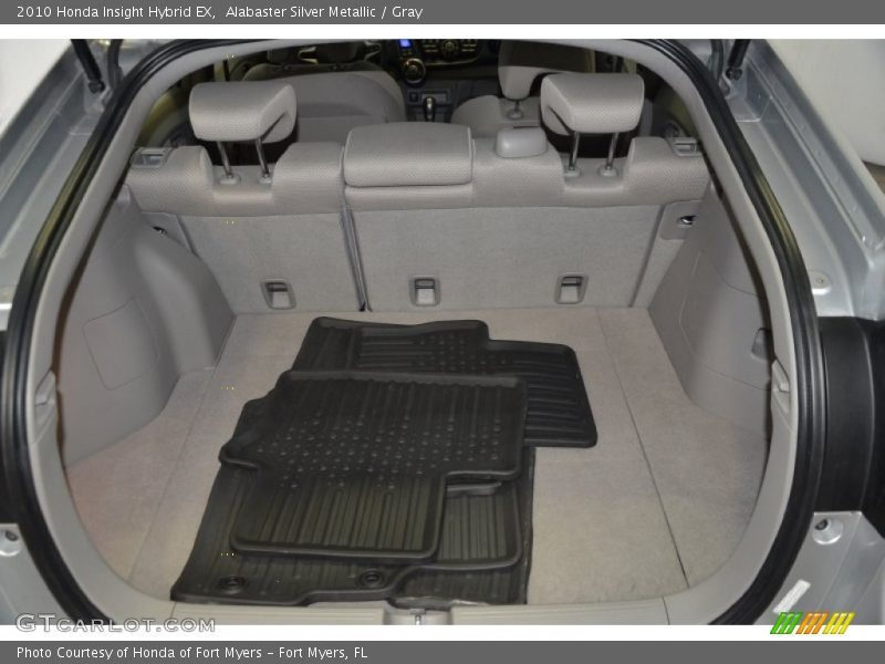 Alabaster Silver Metallic / Gray 2010 Honda Insight Hybrid EX