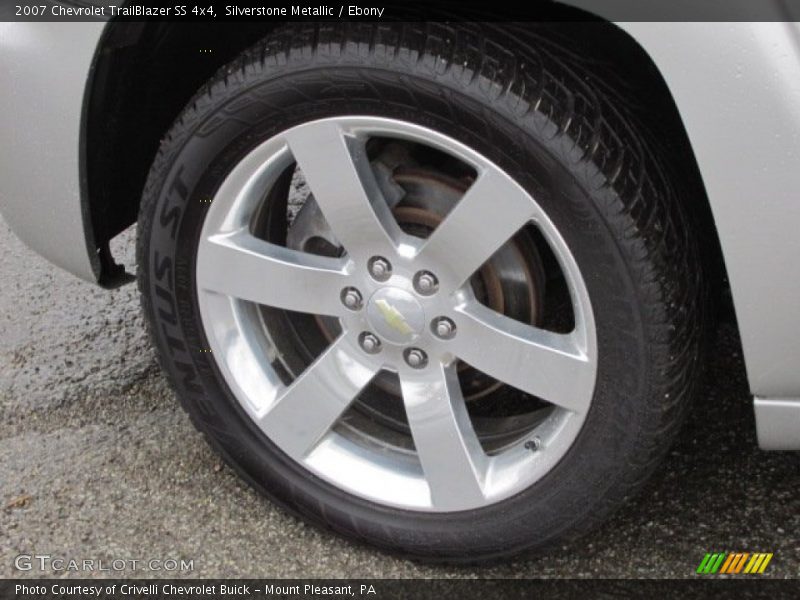 Silverstone Metallic / Ebony 2007 Chevrolet TrailBlazer SS 4x4